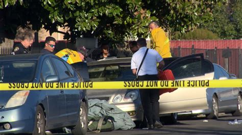 Shooting stockton california - Dec 17, 2023 · Police said they responded at 7:48 p.m. to a report of a person shot in the 700 block of North California Street. They found three victims suffering from gunshot wounds, a 5-year-old boy, a 24 ...